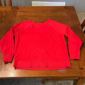 Women’s Old Navy Red Knit Shirt size large